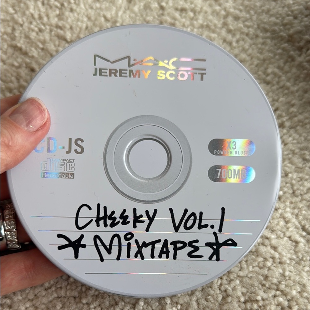 Jeremy Scott Silver CD - Cheeky Vol.1 Mixtape